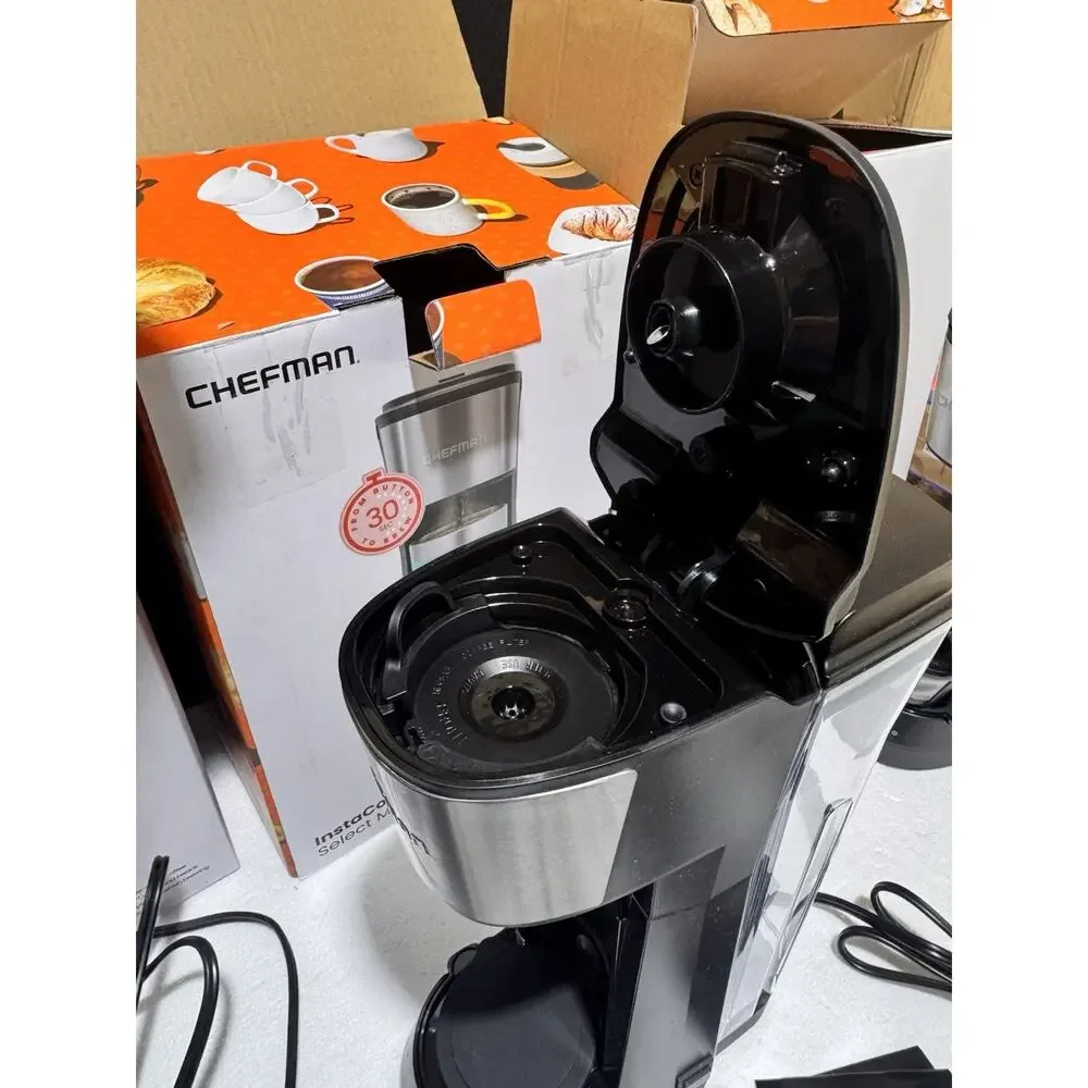 Chefman InstaCoffee Lift Select Max+ Single Serve Pod & Ground Coffee Maker